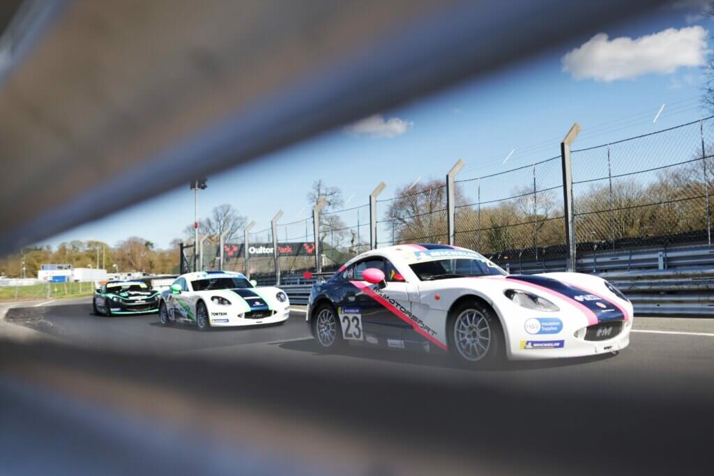 Trackside view at Oulton Park. Image credit: Jakob Ebrey Photography